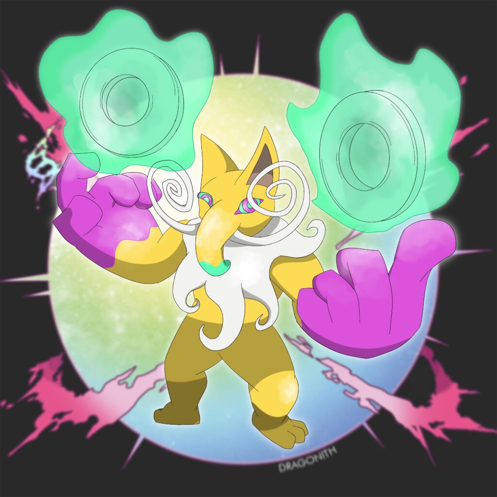 Mega Hypno (psychic fighting)