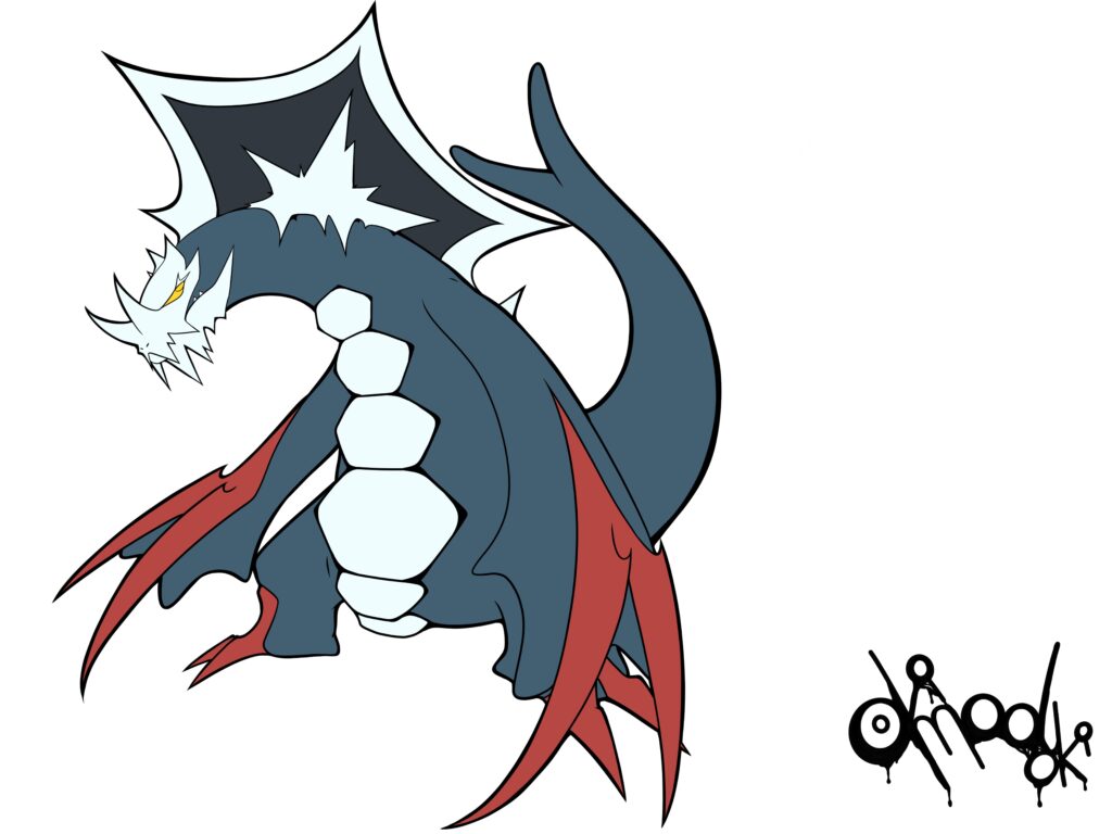 Redesign of Baxcalibur (Sorry Godzilla fans)
