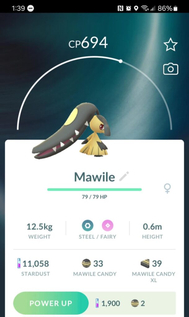 Since when does Mawile show up in wild