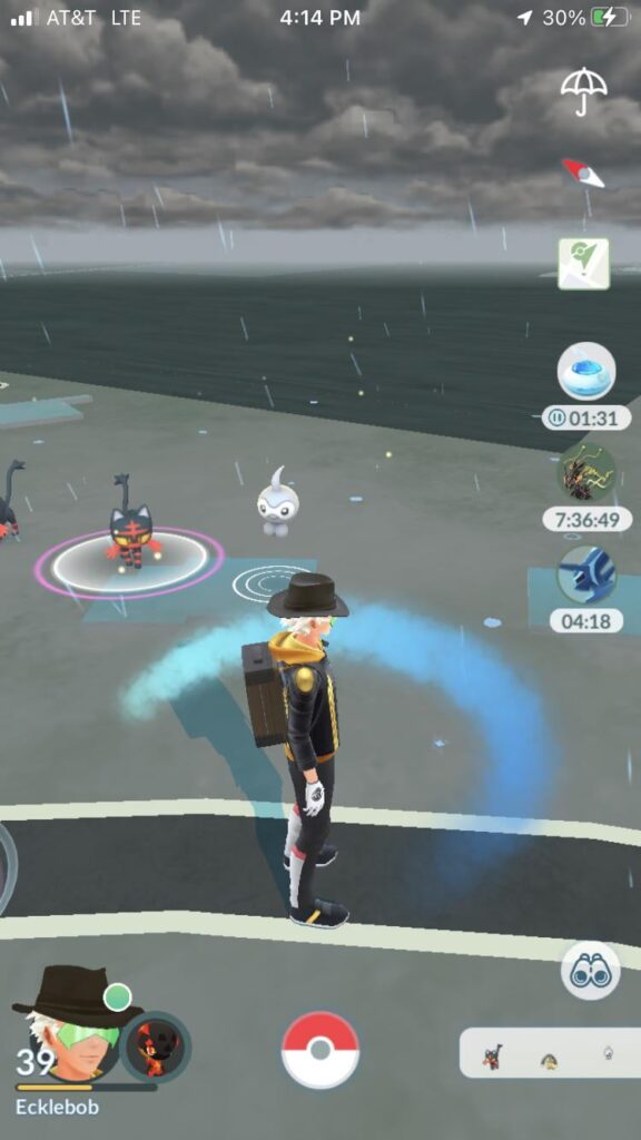 Because why would castform be in its rain form while it’s raining?