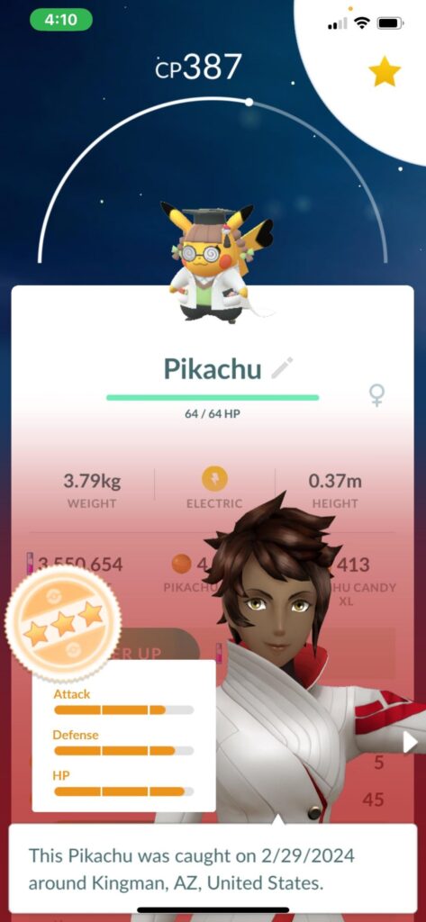 New pikachu phd