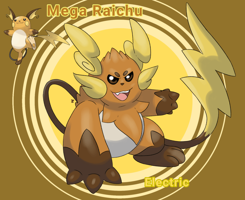 Mega Raichu for the table