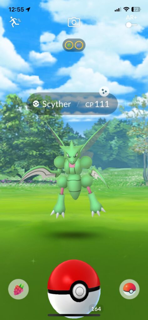 Is scyther shiny boosted?
