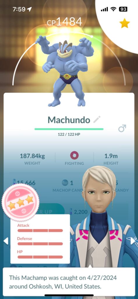 My first Hundo!