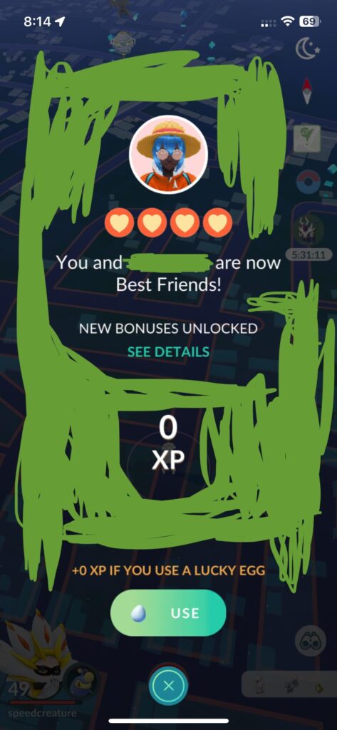 No. No, we are not Best Friends.