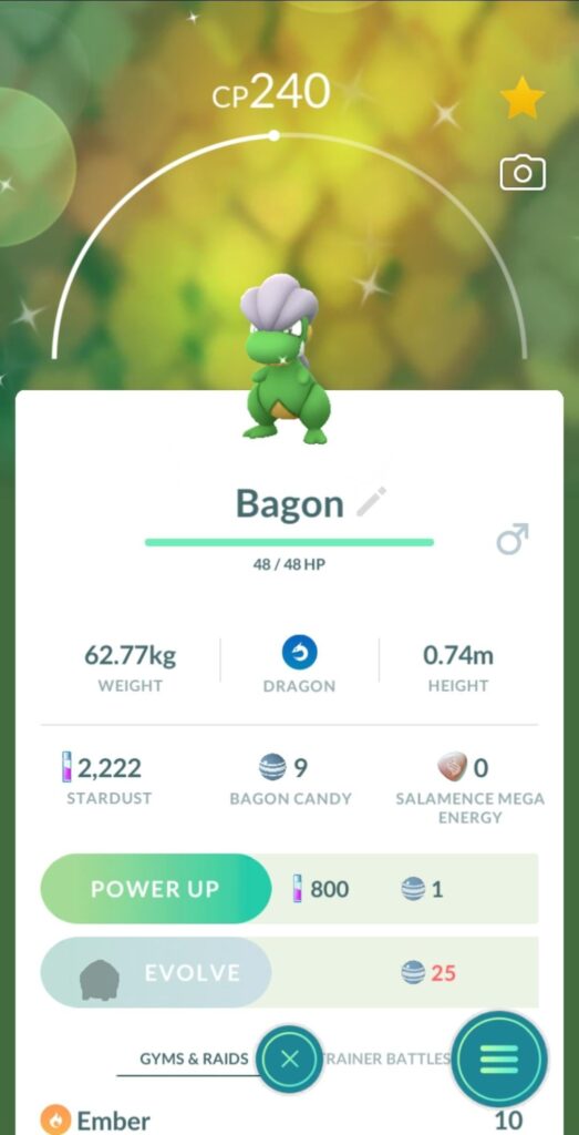 Yall it has been 3 days since I installed the game, and already got 4 shinies