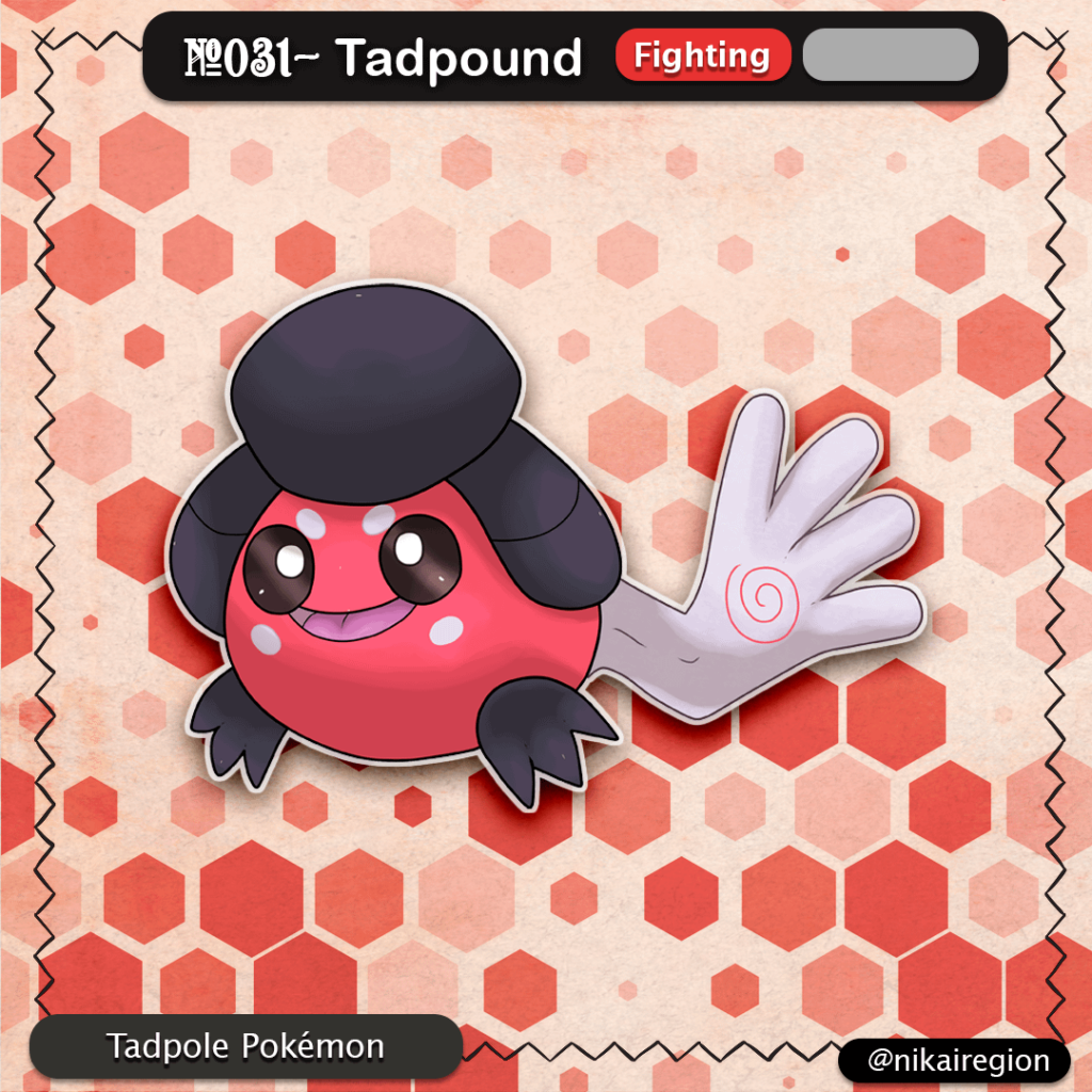 Fighting Frog - Japanese Region - Nikai Region - Õgama Yokai Pokémon