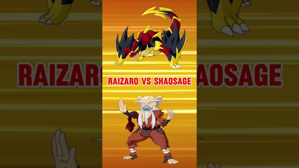 Shaosage Vs Raizaro #short #shorts #shortvideo #shortsvideo #shortvideos #pokemon #pokemongo