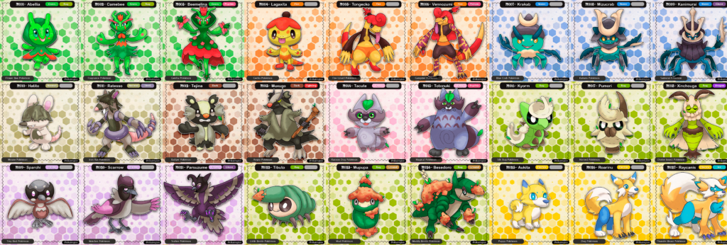 My Japanese Fakemon Region based on Yokais