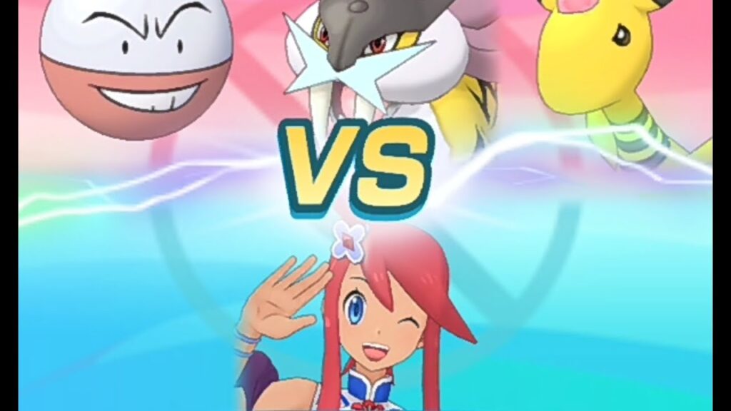 [Pokemon Masters EX] Anniversary Skyla solos Raikou