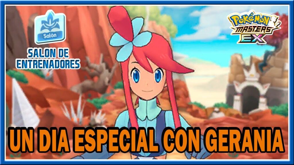 UN DIA ESPECIAL CON GERANIA | EPISODIOS RECUERDO | POKEMON MASTERS EX