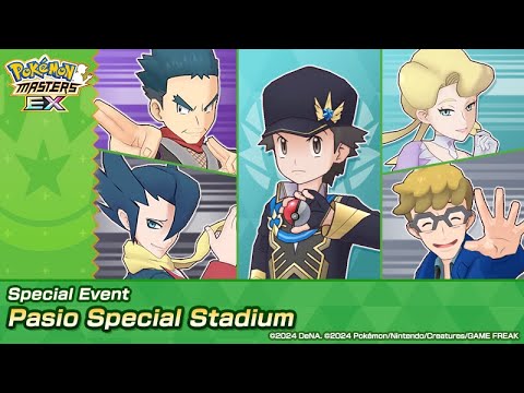 Pokemon Masters EX Pasio Special Stadium Master Mode 15K Pts Season 7 (Fire Type)