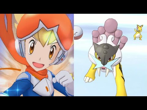 EX-R +6E SC Barry soloes the Raikou Legendary Arena [Pokemon Masters EX]