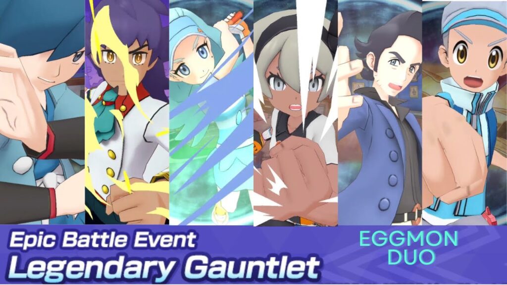 6 More Eggmons Duos in Legendary Gauntlet 14 [Pokemon Masters EX]