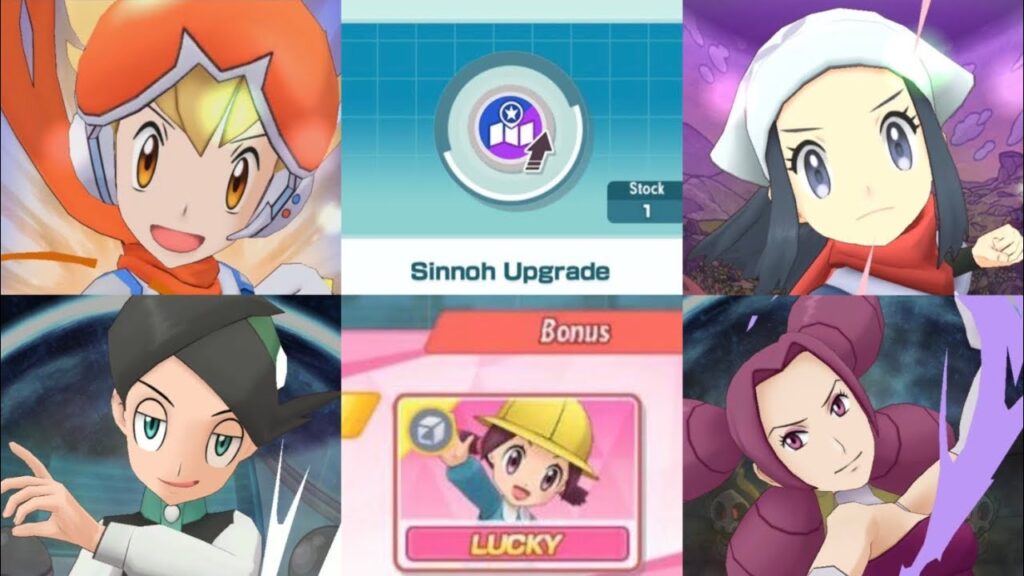Studying Sinnoh at the Battle Rally (Sinnoh Upgrade, 10,100 points) [Pokemon Masters EX]