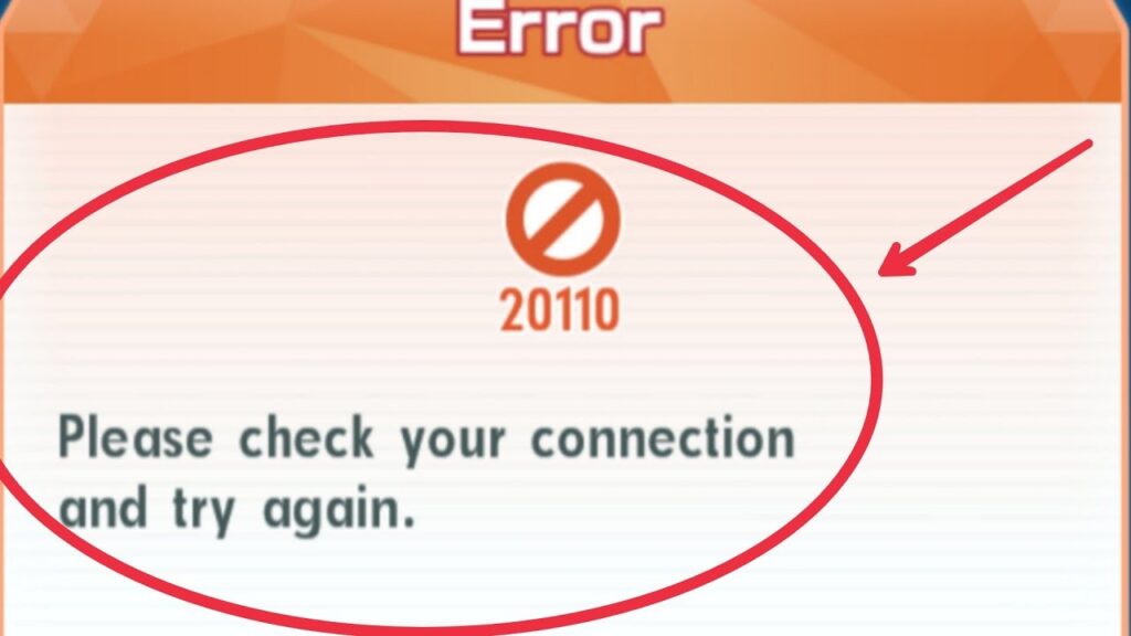 Fix 20110 Please check your connection and try again problem solve in Pokemon Masters Ex