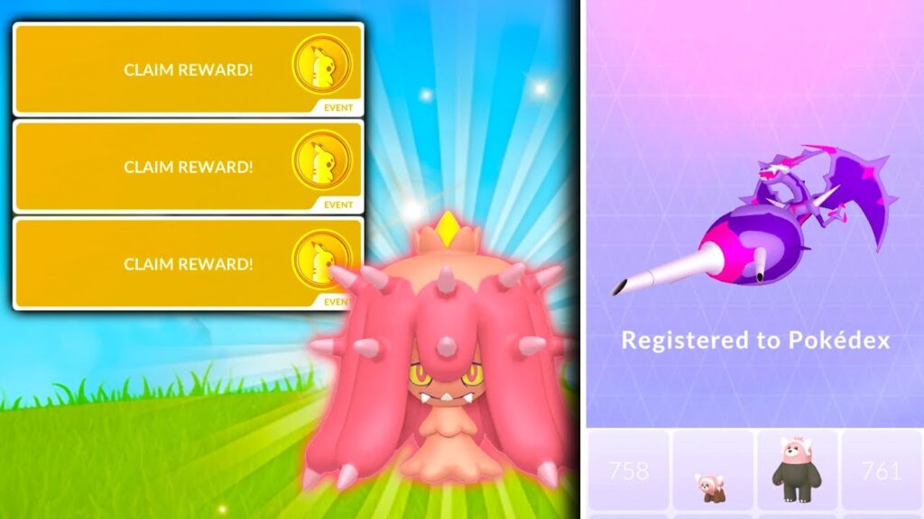 NEW POKECOIN RESEARCH TASKS IN POKEMON GO! Naganadel Debut / Shiny Mareanie Release