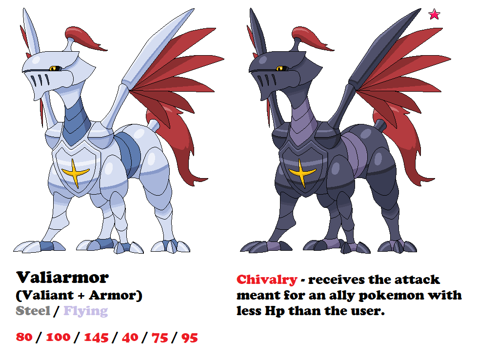 Skarmory Evolution Fakemon