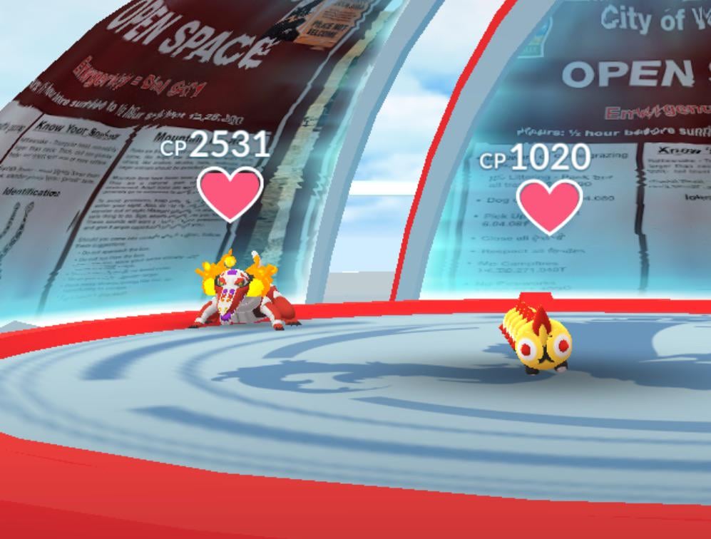 why is my skeledirge social distancing in this gym🤨