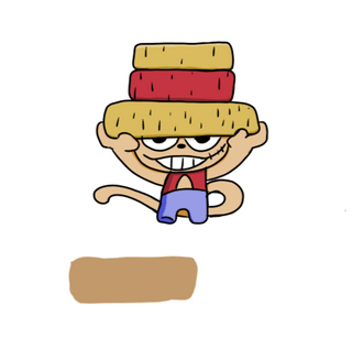 Luffy fakemon [OC]