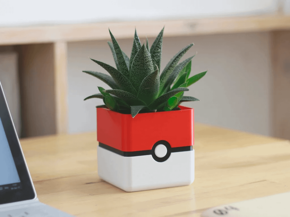 i 3d printed a pokemon planter