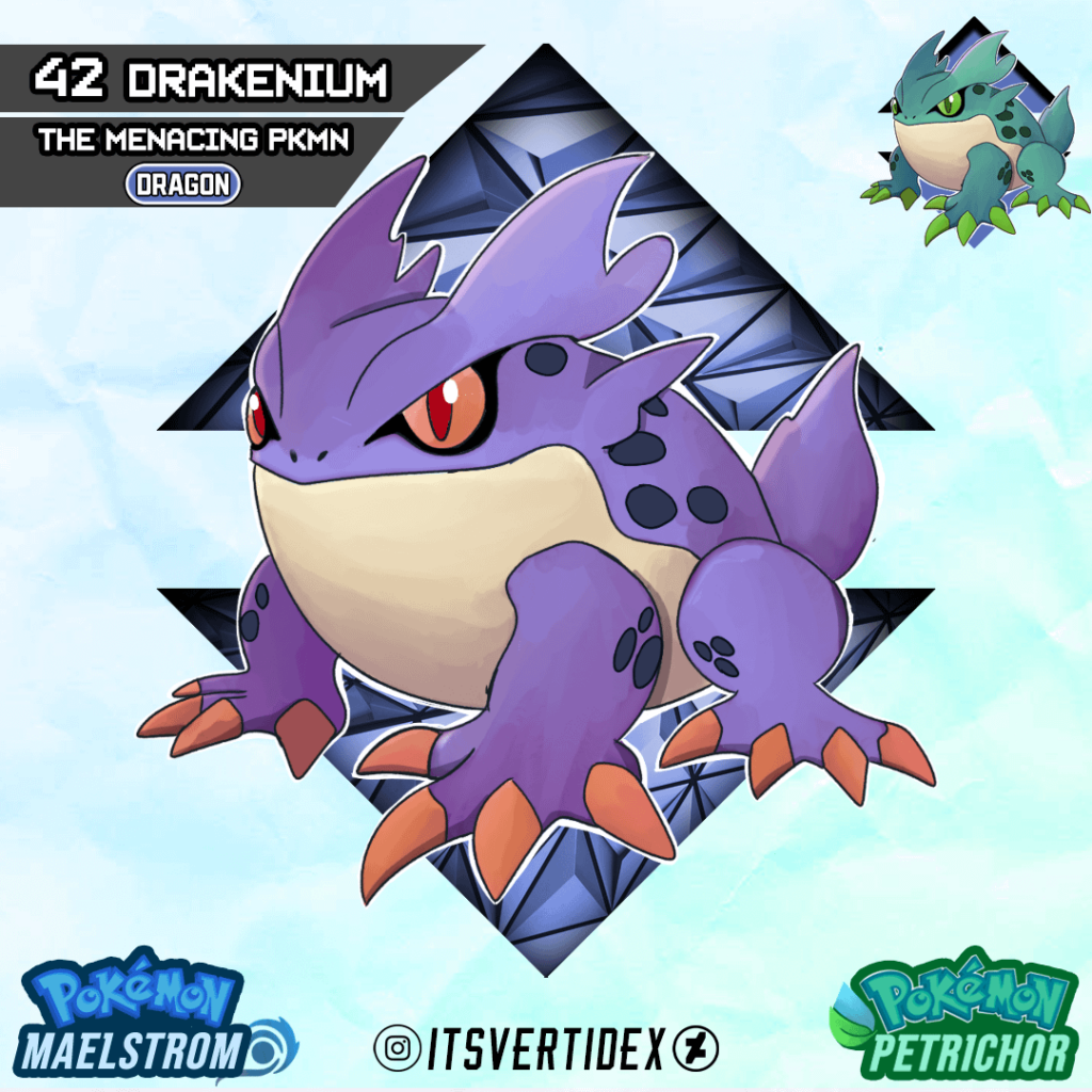 Meet Drakenium, the Menacing Pokemon of the Suldana Region!