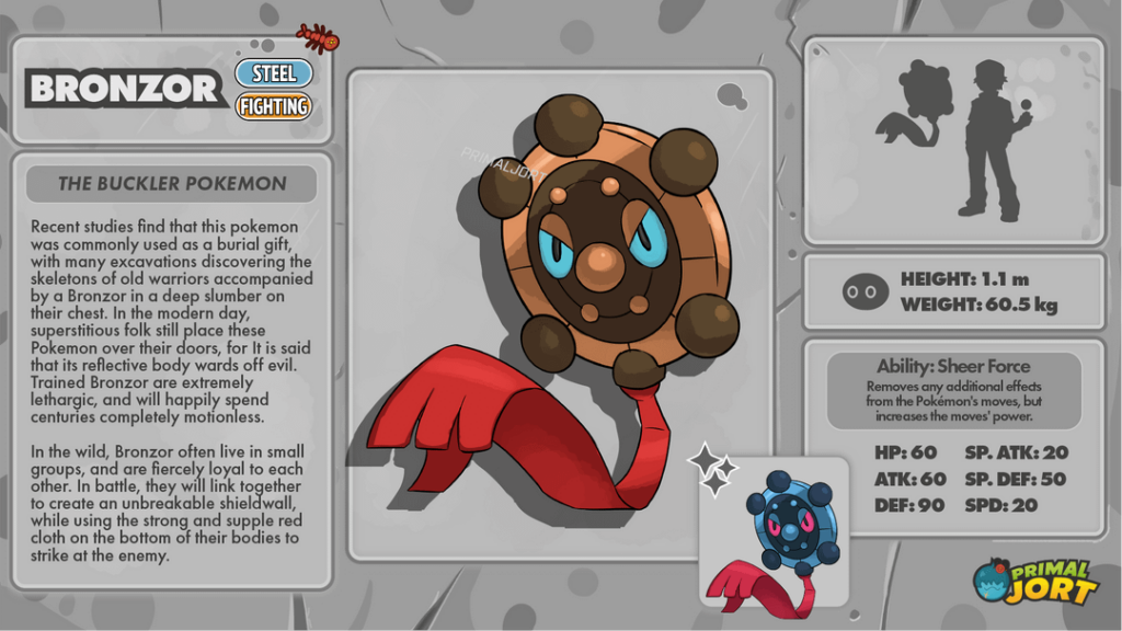 Bronze age Bronzor & Bronzong redesign!