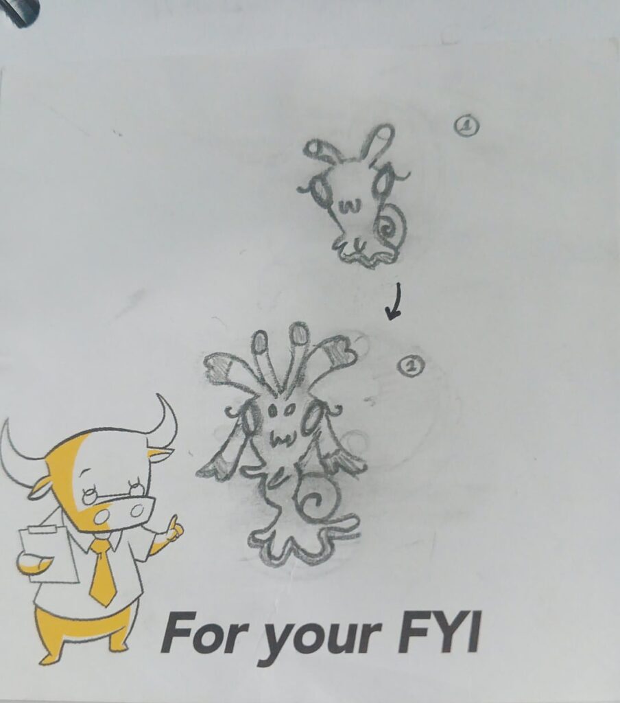 Started doodling fakemon while stuck in traffic (Part 3) Comments are greatly appreciated!