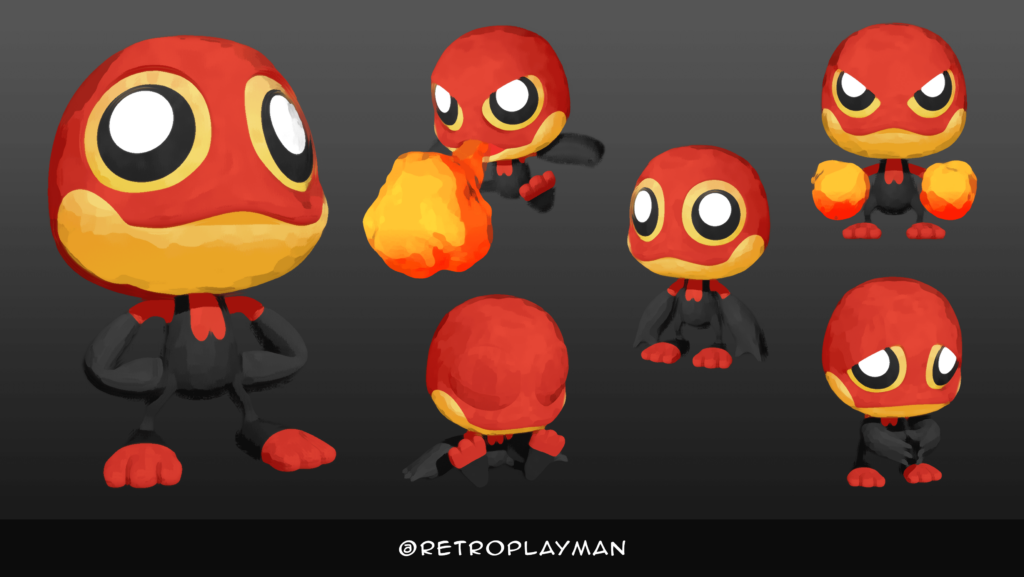 Blotoad the Pyro Pokémon!