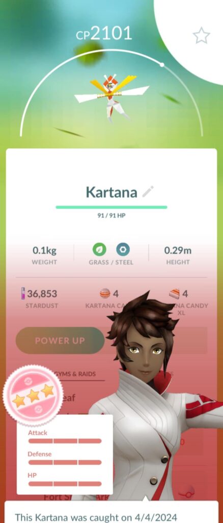 First Kartana I actually caught