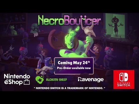 NecroBouncer - Pre-Order Trailer - Nintendo Switch