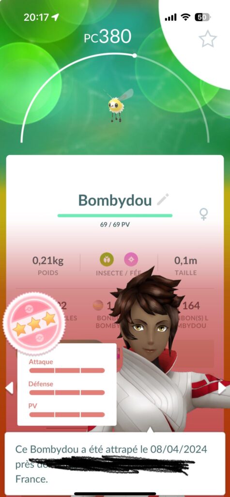 Cutiefly shiny, where are you ?