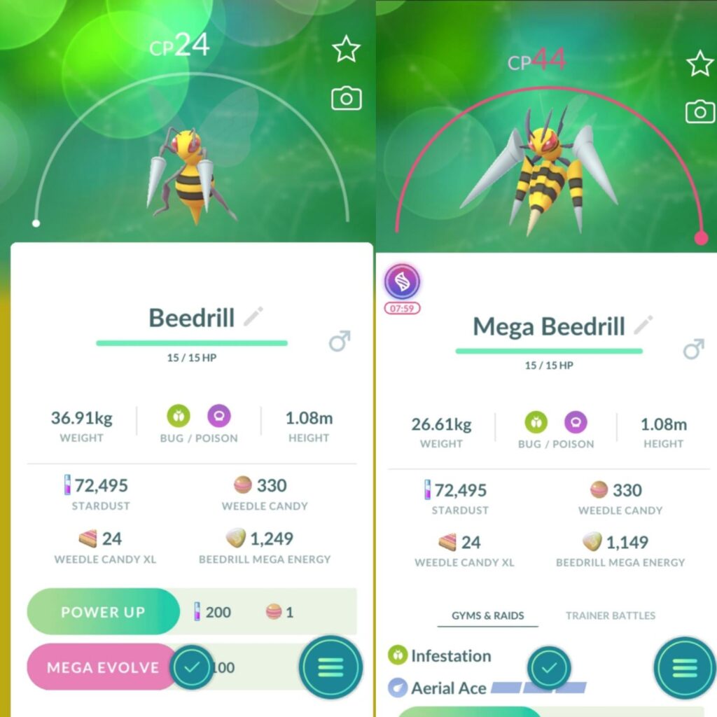 What's your smallest mega Pokémon?