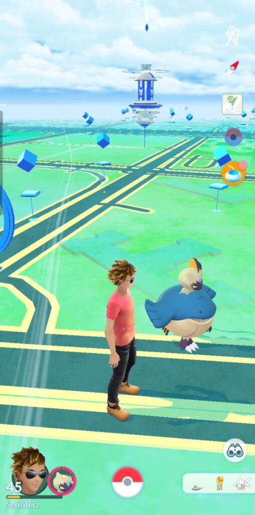 Looks like my Sneasler is being attacked or eaten by Wailmer 😆