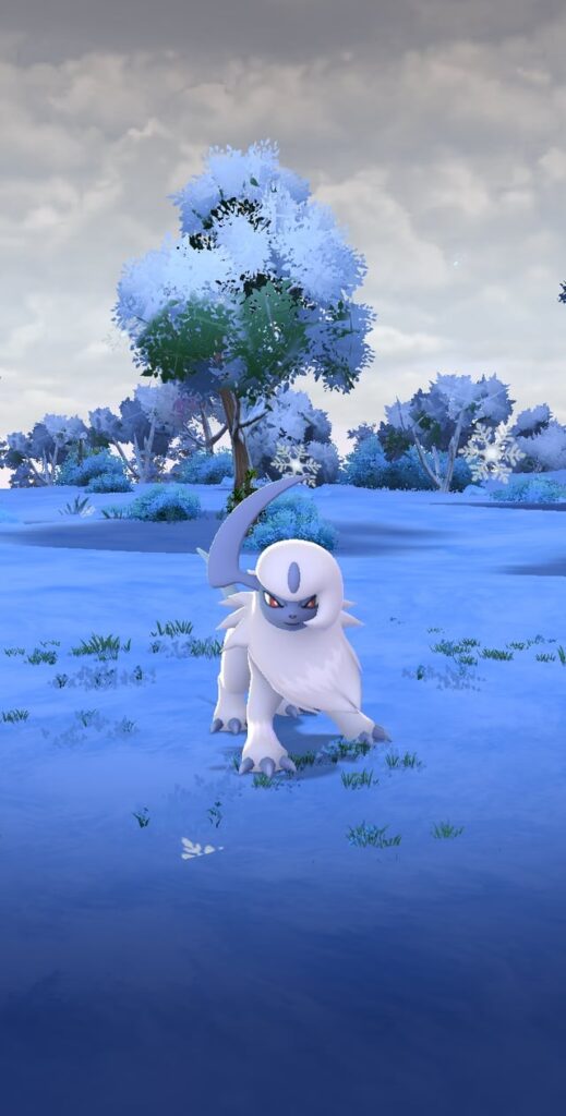 This background is gorgeous ❄️