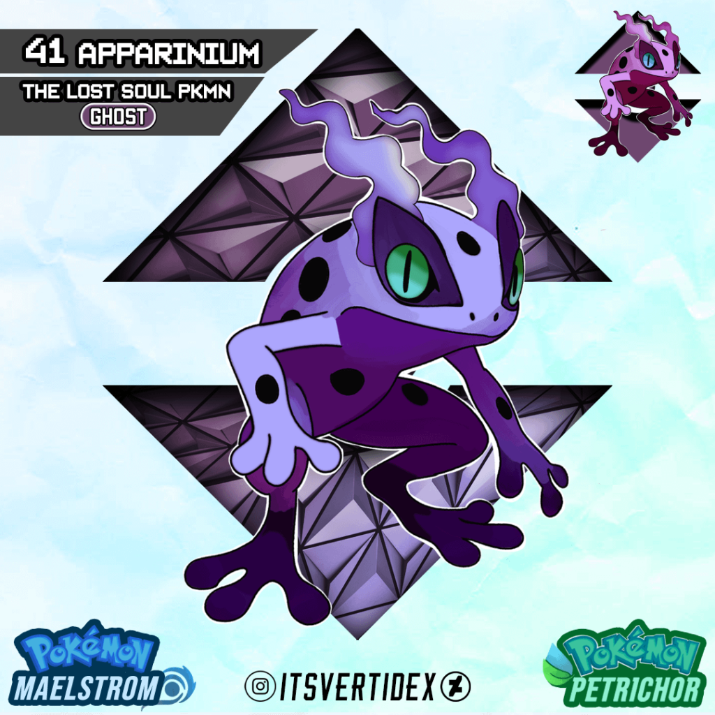 Meet Apparinium, the Lost Soul Pokemon of the Suldana Region!