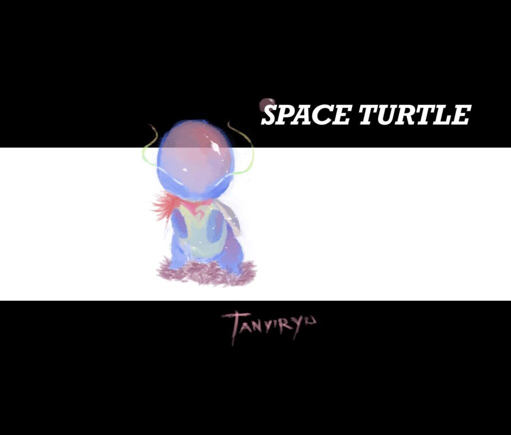[OC] Space Turtle doodle