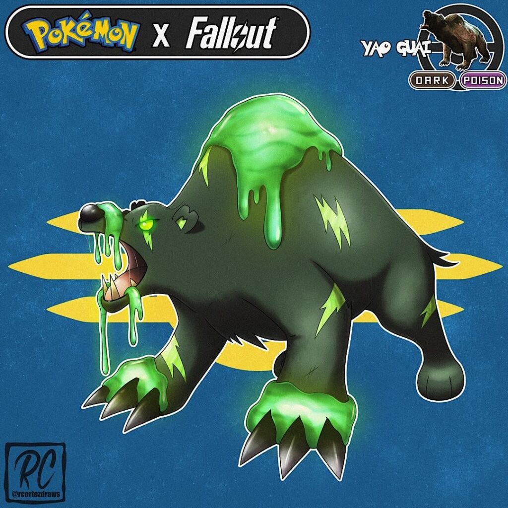 Fallout X Pokemon 🐻☢️