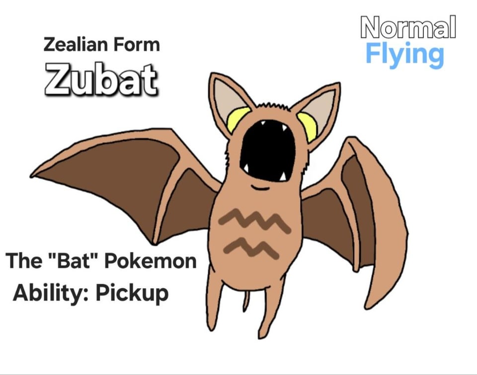 Regional zubat line I made
