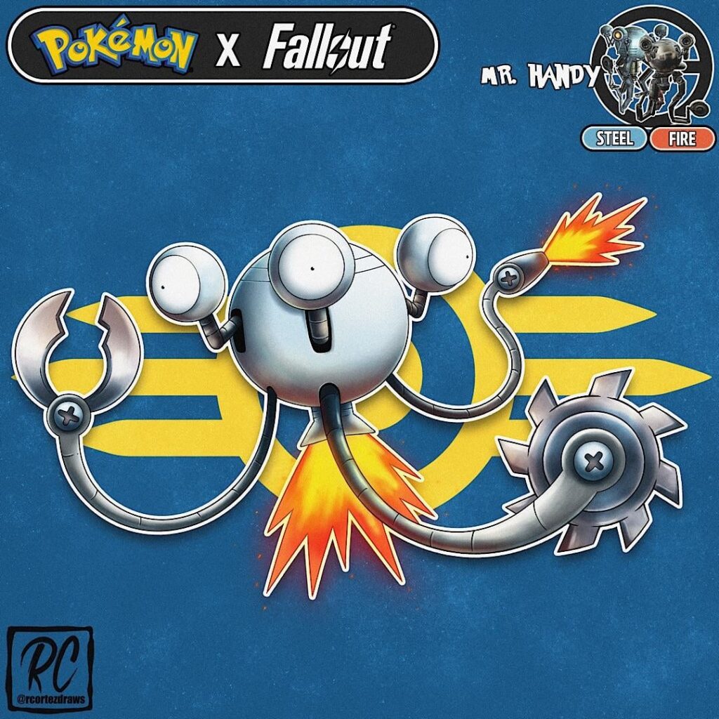 Fallout X Pokemon - Mr. Handy