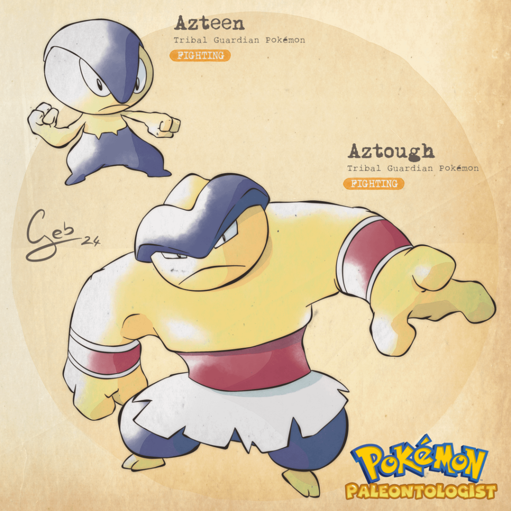 Extinct Humanoid Pokémon (Dex in Comments)