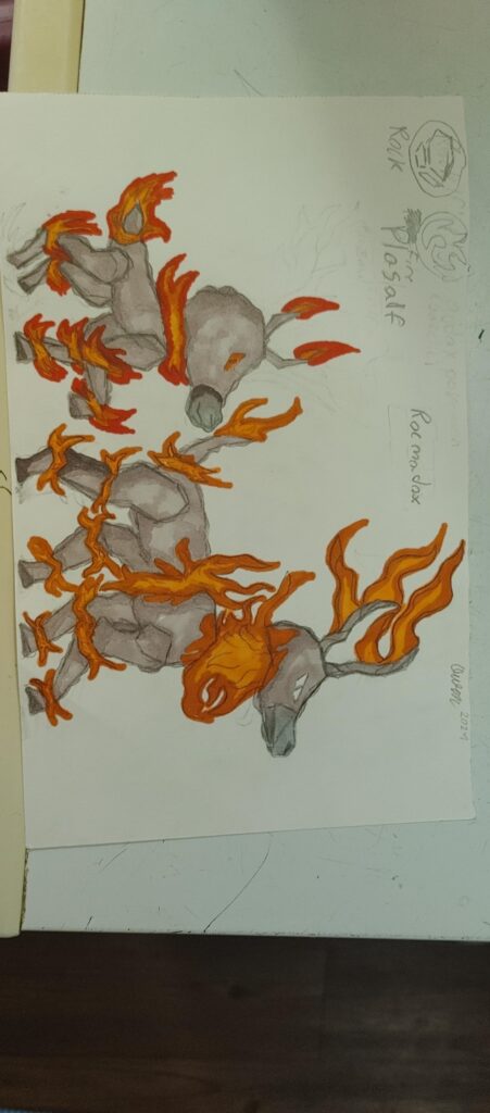 I decided to make my first ever fakemon, I wanna know how good I did
