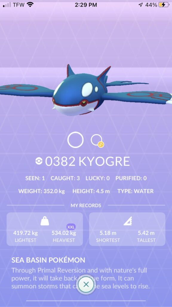 Explain if you can, how I’ve caught more than I’ve seen.