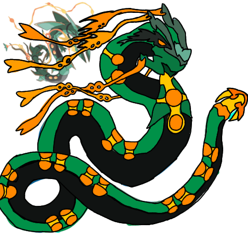 Working on a origin forme for rayquaza