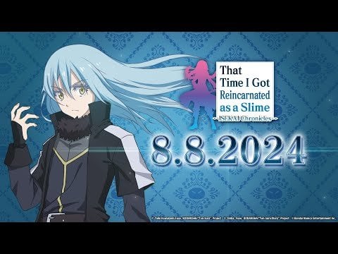 That Time I Got Reincarnated as a Slime ISEKAI Chronicles - Announcement Trailer (August 8th Release)