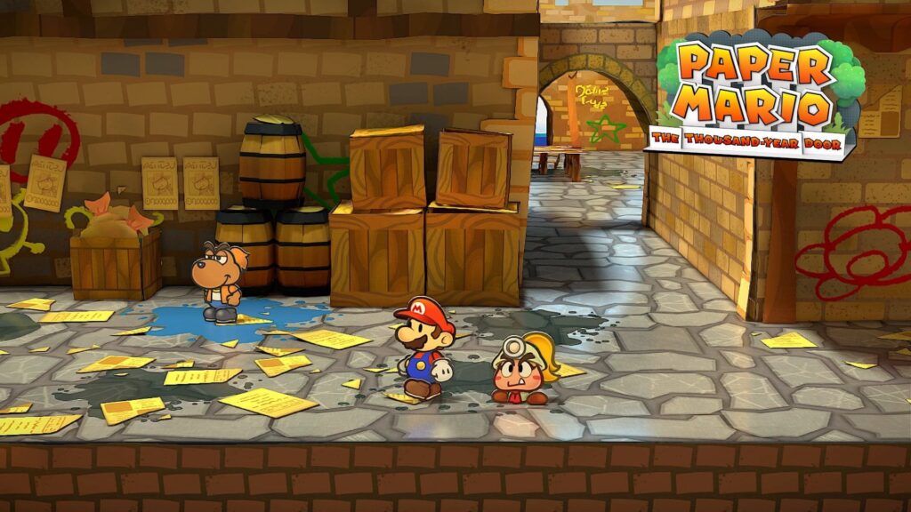 Paper Mario The Thousand Year Door - Rogueport Teaser