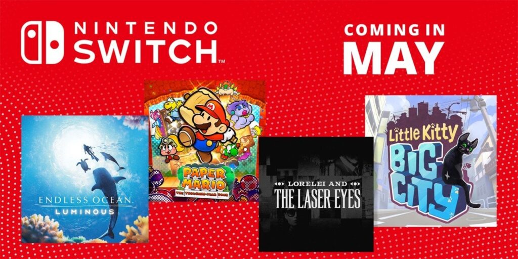 Upcoming Nintendo Switch games – May 2024