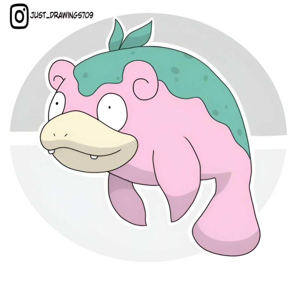 Slownatee (Convergent Slowpoke)