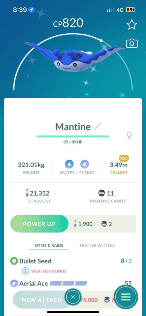 First shiny on 2nd day, is it good enough?