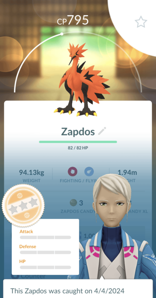 First Galarian bird I've seen, broke out of the ball three times. Turns out he sucks.